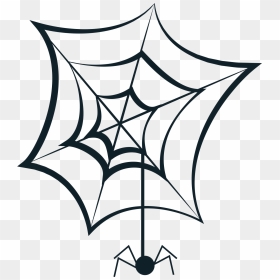 Halloween Spider Web - Umbrella, HD Png Download - spiderweb png