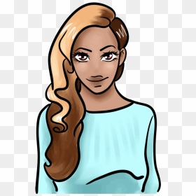 Learn Easy To Draw Beyonce Step - Beyonce Drawing Easy, HD Png Download - beyonce png