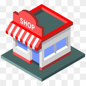 Shop Isometric, HD Png Download - ecommerce png
