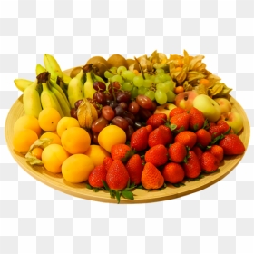 Plate Full Of Fruits Png Image - Fruit Bowl Transparent Background, Png Download - fruits png