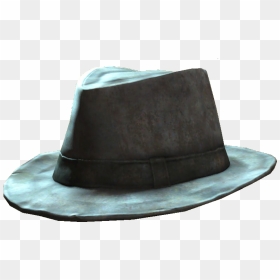 Image Battered Fallout Wiki - Fallout 4 Battered Fedora, HD Png Download - mlg fedora png