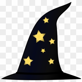 Magician Witch Hat Clip Art - Transparent Background Wizard Hat, HD Png Download - wizard hat png