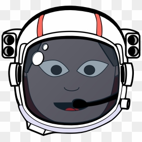 Transparent Spaceman Png - Astronaut Helmet Transparent Background, Png Download - space helmet png