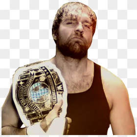 Wwe Dean Ambrose Intercontinental Champion 2017 , Png - Wwe Dean Ambrose Ic Championship, Transparent Png - dean ambrose png