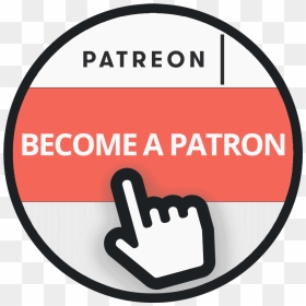 Patreon Step 1 Become A Patron - Sign, HD Png Download - patreon png