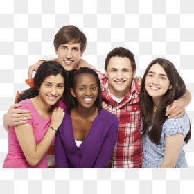 Young People Group Transparent Background - Group Of People Transparent Background, HD Png Download - group of people png