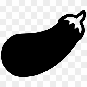 Kitchen Vegetables Brinjal Aubergine - Eggplant Icon, HD Png Download - eggplant png