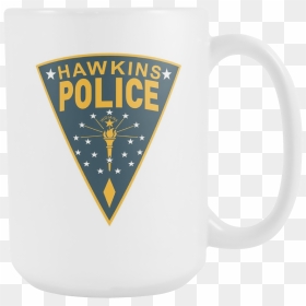 Stranger Things Inspired "hawkins Police - Beer Stein, HD Png Download - stranger things logo png
