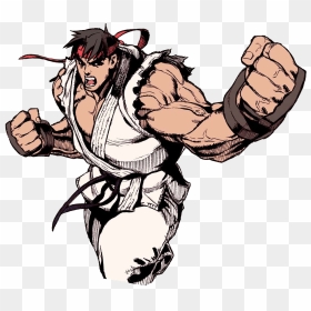 Street Fighter Ii Png Transparent Image - Super Street Fighter 2 Turbo Revival Ryu, Png Download - ryu png