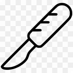 Knife Surgery Blade Svg - Transparent Scalpel Clipart, HD Png Download - bloody knife png