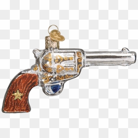 Gun Ornament, Western Ornament - Christmas Gun Transparent, HD Png Download - revolver png