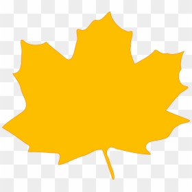 Autumn Leaves Pile Clip Art - Yellow Fall Leaf Clip Art, HD Png Download - fall leaf png