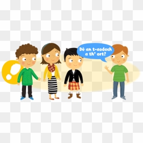 Clothes Go Gaelic - They Are Wearing Clothes, HD Png Download - kids wear png