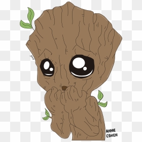 Groot - Cartoon, HD Png Download - groot png