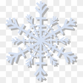 Snow Flake Clip Arts - Snow Removal, HD Png Download - snow flake png