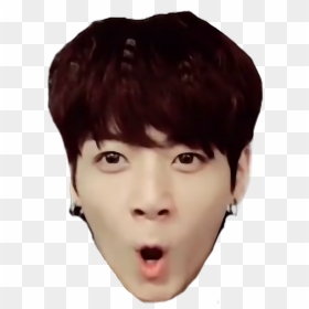 Bts Jungkook Funny Face Png, Transparent Png - funny face png