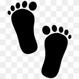 Baby Footprint Png Clipart , Png Download - صورة أرجل, Transparent Png - footprint png