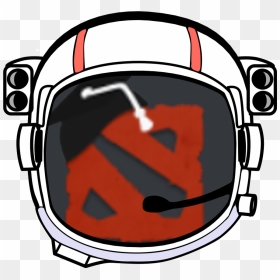Cartoon Space Helmet , Png Download - Astronaut Helmet Transparent Background, Png Download - space helmet png