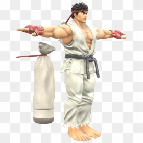 Download Zip Archive - Ryu Super Smash Bros Ultimate, HD Png Download - ryu png