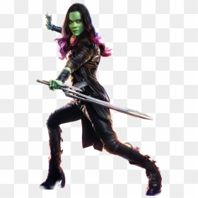 Thumb Image - Gamora Guardians Of The Galaxy Png, Transparent Png - groot png