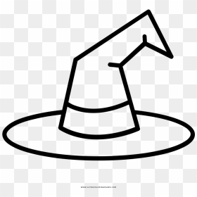 Wizard Hat Coloring Page Clipart , Png Download - Wizard Hat Png Coloring, Transparent Png - wizard hat png