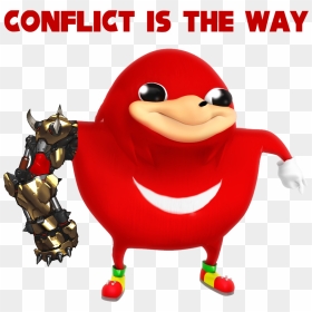 Sonic Do You Know The Way, HD Png Download - uganda knuckles png