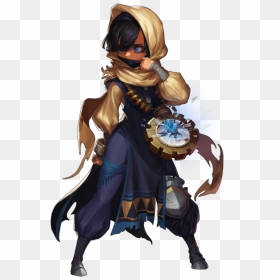Vector Transparent Library Halfling Gnome Wizard Sorcerer - Gnome Rogue Arcane Trickster, HD Png Download - gnome child png