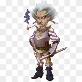 Gnome Warrior Png - Dungeon And Dragon Gnom, Transparent Png - gnome child png