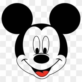 Mickey Mouse Head Clipart - Mickey Mouse Face Png, Transparent Png - mickey mouse head png