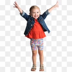 Excited Child Png Banner Free Stock - Kid With Arms Up, Transparent Png - gnome child png