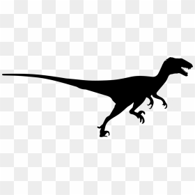 Free Dinosaur Silhouette Png - Velociraptor Silhouette, Transparent Png - velociraptor png