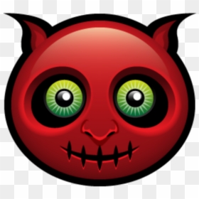 #mq #red #demon #devil #emoji #emojis - アイコン フリー キャラクター, HD Png Download - devil emoji png