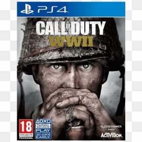 Call Of Duty Ww2 Ps4, HD Png Download - cod ww2 png