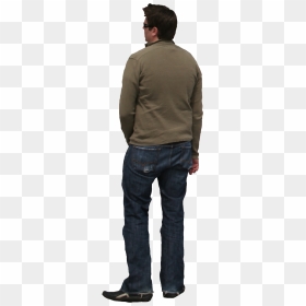 People Back Png - Person Standing Back Png, Transparent Png - people standing png