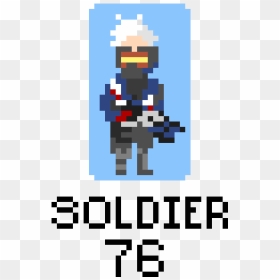 Loading Please Wait Png, Transparent Png - soldier 76 png