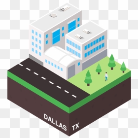 Dallas - Architecture, HD Png Download - footprint png