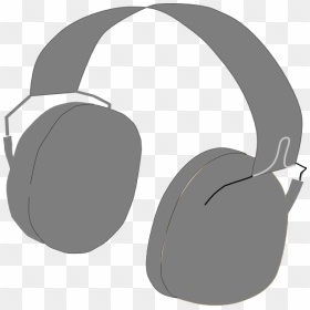 Headphone Svg Clip Arts - Headphones, HD Png Download - headphone png