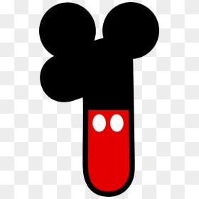 Mickey Head Png - Numero 1 Mickey Mouse, Transparent Png - mickey mouse head png