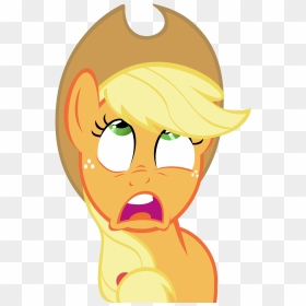 Applejack Patrick Star Fluttershy Know Your Meme - My Little Pony Fece Meme, HD Png Download - meme face png
