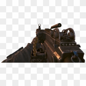 Transparent Call Of Duty Gun Png - Clan Tag On Weapon Bo4, Png Download - cod ww2 png