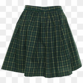 #plaid #skirt #green #check #aesthetic #moodboard #png - Plaid Green Skirt Aesthetic, Transparent Png - green check png