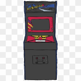 Asteroids Arcade Game Clip Arts - Arcade Game Clipart Free, HD Png Download - video game png