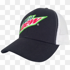 Baseball Cap, HD Png Download - mountain dew logo png