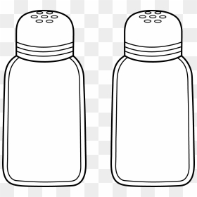 Pictures Of Salt Shakers - Salt And Pepper Holder Drawing, HD Png Download - salt shaker png