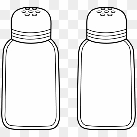 Pictures Of Salt Shakers - Salt And Pepper Holder Drawing, HD Png Download - salt shaker png