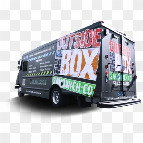 Transparent Food Truck Png - Outside The Box Food Truck, Png Download - food truck png