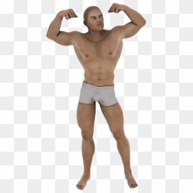 Muscular Man Transparent, HD Png Download - guy fieri png