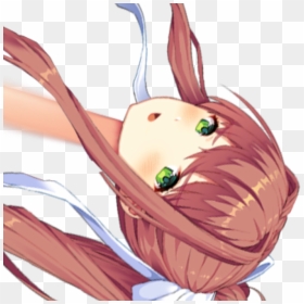 When Monika Is Disappointed By Your Internet Search - Illustration, HD Png Download - monika png