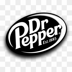 Dr Pepper Logo Png Transparent & Svg Vector - Dr Pepper Logo Black And White, Png Download - dr logo png