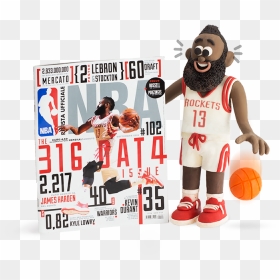 Dribble Basketball, HD Png Download - james harden png
